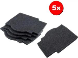 Trade-Shop Ersatzfilter 5x passend für Lunos