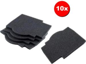 Trade-Shop Ersatzfilter 10x passend für Lunos