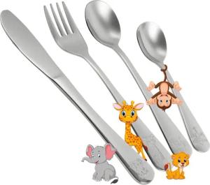 Nirosta Kinderbesteck Kinderbesteck-Set Safari