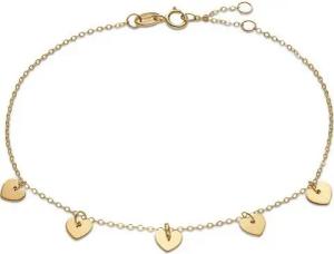 CHRIST Goldarmband CHRIST Damen-Armband 375er Gelbgold Herz, modern