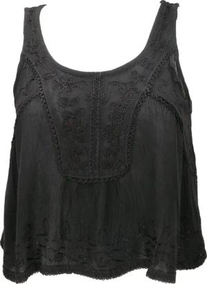 Guru-Shop T-Shirt Besticktes Top Boho chic,