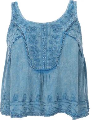 Guru-Shop T-Shirt Besticktes Top Boho chic,