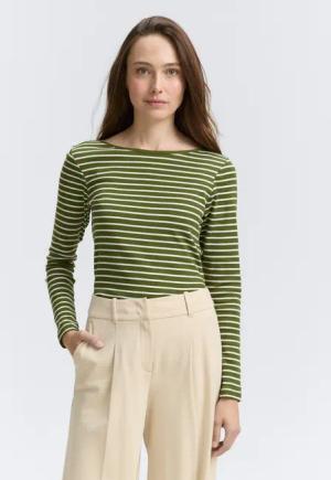 TOM TAILOR Langarmshirt Langarmshirt mit Streifenmuster