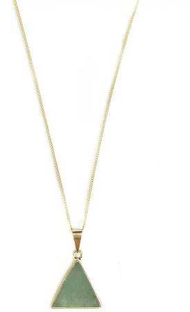 Crystal and Sage Jewelry Kette mit
