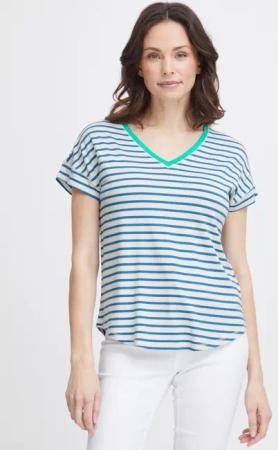 fransa T-Shirt FRFEPORSI 1 T-Shirt gestreiftes