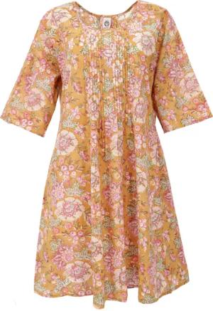 Guru-Shop Midikleid Boho Maxitunika, sommerliches Minikleid