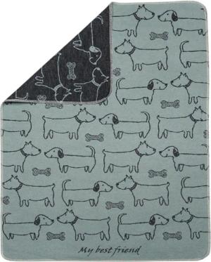 DAVID FUSSENEGGER Tierdecke Hundedecke 'best friend