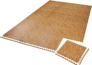 tectake Bodenschutzmatte Schutzmattenset, 24er Set mit