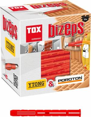TOX-DÜBEL-TECHNIK Spreizdübel, TOX Parallel-Spreizdübel Bizeps -