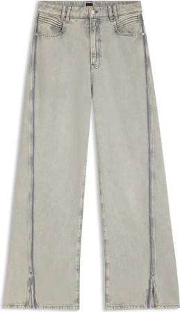 BOSS ORANGE High-waist-Jeans "Marlene High Rise Split Premium Damenmode", mit Schlitzen am Saum