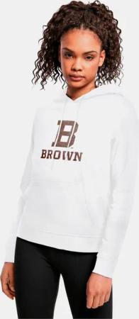 Merchcode Ladies Brown University - B Initial Basic Hoody