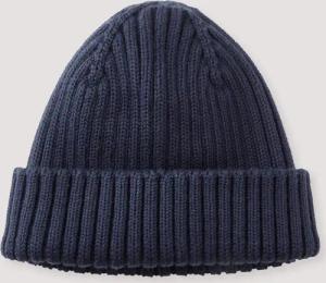 hessnatur Baby Strickmütze aus Bio-Baumwolle - blau - Größe 49/51