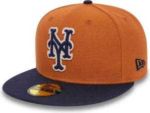 New Era New York Mets MLB Boucle 59fifty Cap Braun