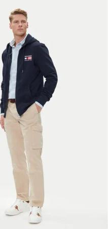 Tommy Hilfiger Sweatshirt American MW0MW39691 Dunkelblau Regular Fit