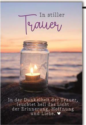 Verlag Dominique Grußkarten Trauer – Beileid