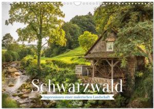 CALVENDO Wandkalender Schwarzwald (Wandkalender 2026 DIN