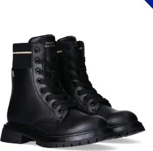Tommy Hilfiger Schnürboots Biker Boots, Winterboots