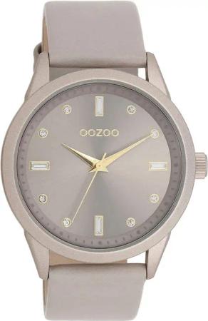 OOZOO Quarzuhr C11287, Armbanduhr, Damenuhr, Lederarmband,