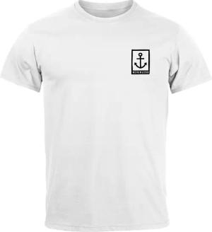 Neverless Print-Shirt Herren T-Shirt Anker Motiv