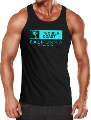 Neverless Tanktop Herren Tank-Top California Print