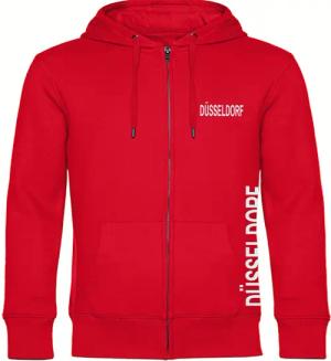 multifanshop Kapuzensweatjacke Düsseldorf - Brust &
