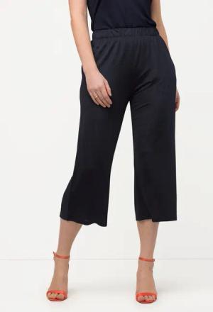 Ulla Popken Culotte Slinky-Culotte wadenlang weites