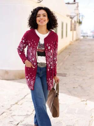 Witt Strickjacke Longstrickjacke