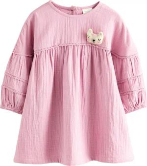 Next Blusenkleid Strukturiertes Kleid (1-tlg)