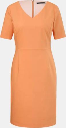 Comma Minikleid Etuikleid aus Baumwollmix