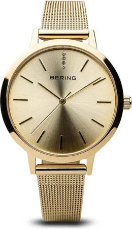Bering Quarzuhr Bering Classic gold glänzend