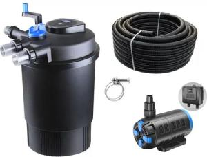 Aquaone Teichfilter Druckteichfilter Set CPF 30000