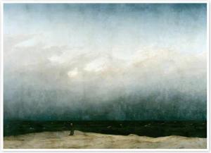 Posterlounge Poster Caspar David Friedrich, Der