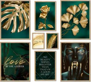 ARTFAVES Bilder-Collage Poster Set - GOLDEN