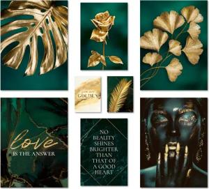 ARTFAVES Bilder-Collage Poster Set - GOLDEN