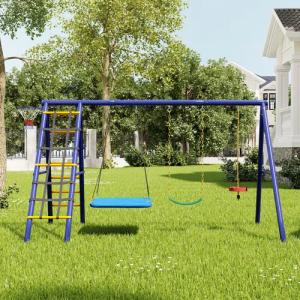Merax Schaukelgestell 8-in-1 Outdoor-Schaukel-Set höhenverstellbar, (1-tlg),