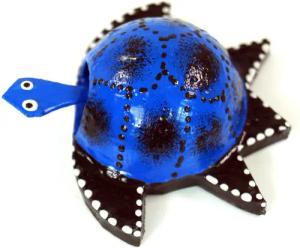 Guru-Shop Dekofigur Wackeltier Schildkröte, Wackelkopf Tier