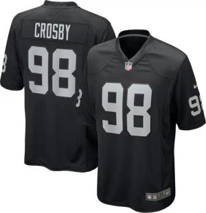 Nike Footballtrikot "Nike Trikot Las Vegas Raiders Nike Home Game Crosby 98"