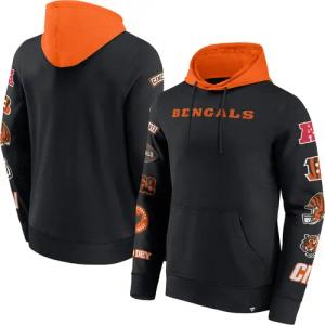 Fanatics Kapuzenpullover "Fanatics Hoodie Cincinnati Bengals Patched Out Fleece"