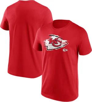 Fanatics T-Shirt "Fanatics T-Shirt Kansas City Chiefs Worn Logo Graphic"