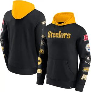 Fanatics Kapuzenpullover "Fanatics Hoodie Pittsburgh Steelers Patched Out Fleece"