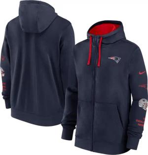 Nike Kapuzenpullover "Nike Hoodie New England Patriots Nike Full-Zip Fleece"