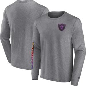Fanatics T-Shirt "Fanatics T-Shirt Las Vegas Raiders Gradient LS Crew"