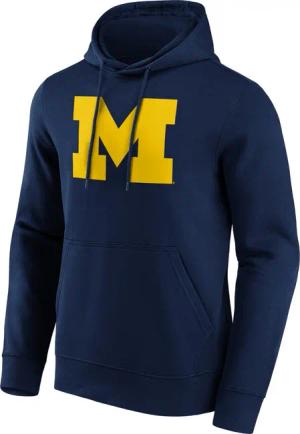 Fanatics Kapuzenpullover "Fanatics Hoodie Michigan Wolverines Primary Logo Graphic"