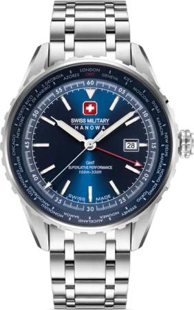 Swiss Military Hanowa SMWGH0003204 Herrenuhr Afterburn GMT 44mm 10ATM