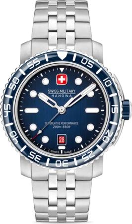 Swiss Military Hanowa SMWGH0001703 Herrenuhr Black Marlin 44mm 20ATM