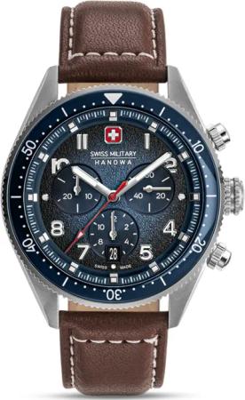 Swiss Military Hanowa SMWGC0003802 Herrenuhr Greyhound Chrono 43mm 10ATM