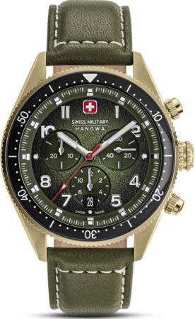 Swiss Military Hanowa SMWGC0003850 Herrenuhr Greyhound Chrono 43mm 10ATM