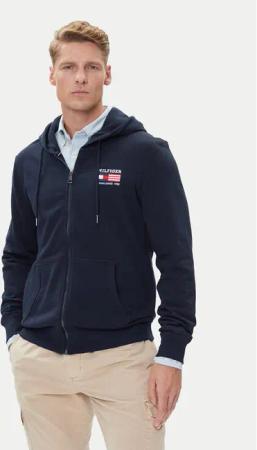 Tommy Hilfiger Sweatshirt American MW0MW39691 Dunkelblau Regular Fit