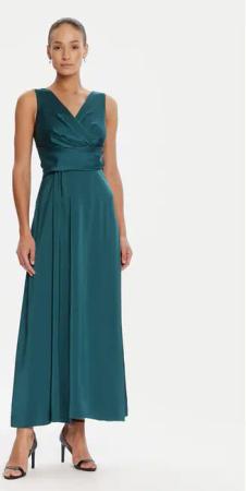 Rinascimento Abendkleid CFC0124986003 Grün Regular Fit