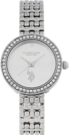 U.S. Polo Assn. Uhr Harmony USP8430ST Silberfarben